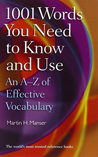 1001 Words You Need To Know and Use: A-Z of Effective Vocabulary