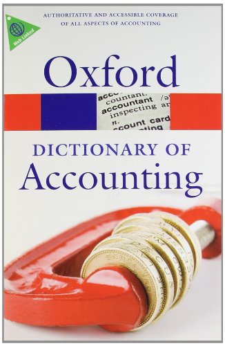 A Dictionary of Accounting 4 Edition