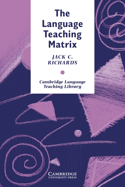 Language Teaching Matrix, The
