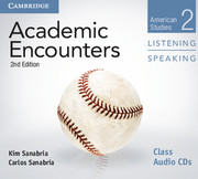 Academic Encounters Level 2 
Class Audio CDs (2) Listening and Speaking
American Studies