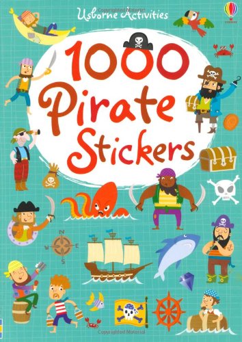 1000 Pirate Stickers
