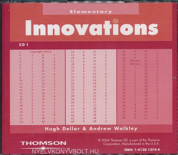 Innovations Elementary Audio CD(x2)