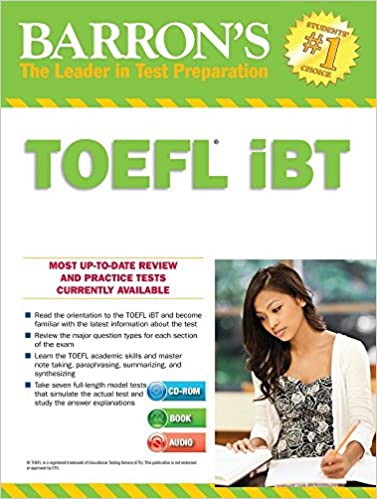 TOEFL Test Prep   Barron's TOEFL iBT +2 MP3 15ed