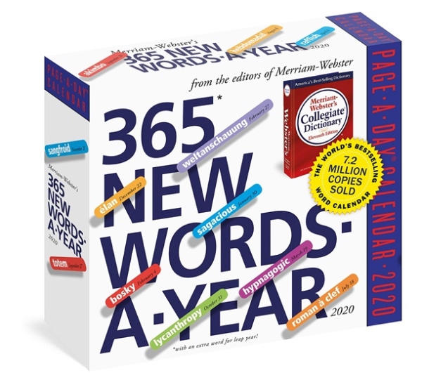 365 New Words-A-Year Page-A-Day Calendar 2020