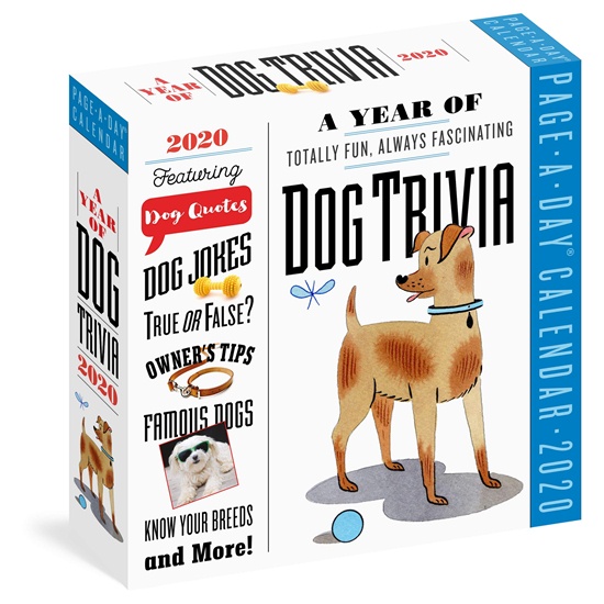 A Year of Dog Trivia Page-A-Day Calendar 2020