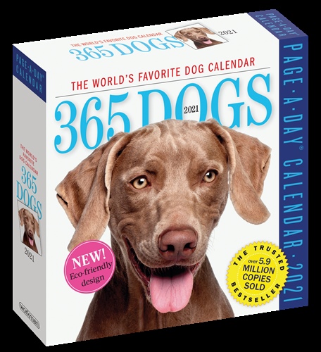 365 Dogs Page-A-Day Calendar 2021
