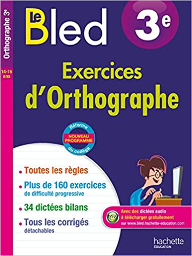 BLED 3e Exercices Orthographe