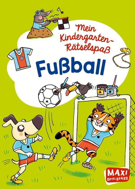 Mein Kindergarten-Raetselspass Fussball