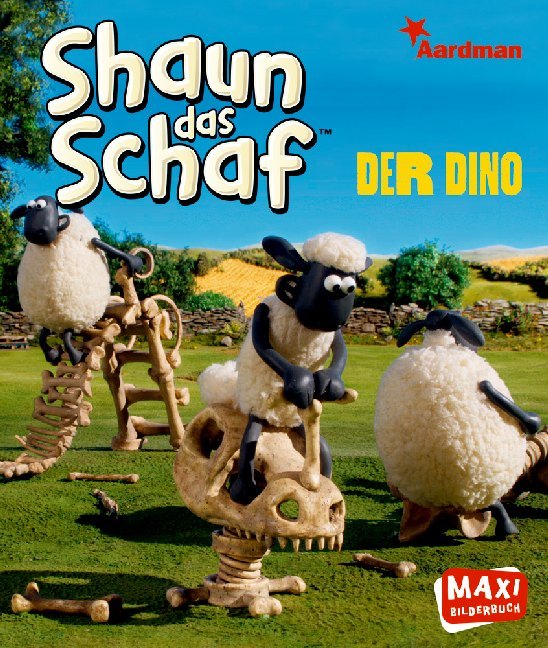 MAXI Shaun das Schaf Der Dino