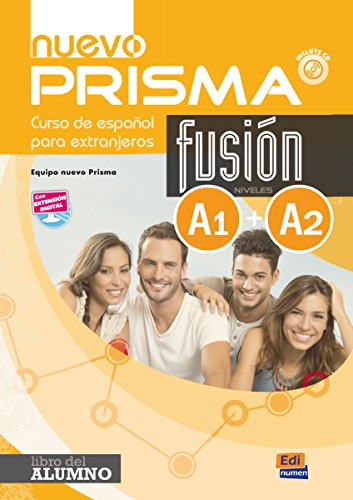 Nuevo Prisma Fusión A1+A2 - Libro del alumno+eBook+Extensión digital
