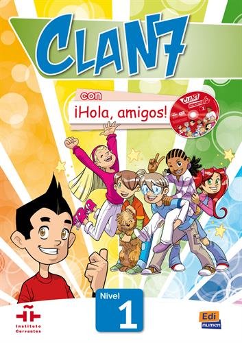 Clan 7 con ¡Hola, amigos! 1 Libro+eBook+Extensión digital
