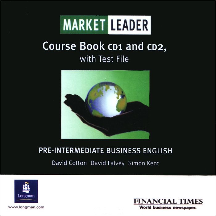 Market Leader Pre-Intermediate Set of 2 Class CDs licen.