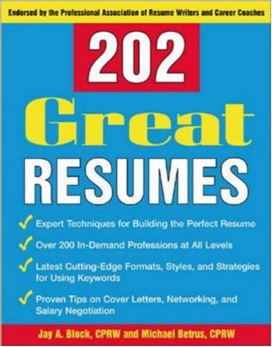 202 Great Resumes