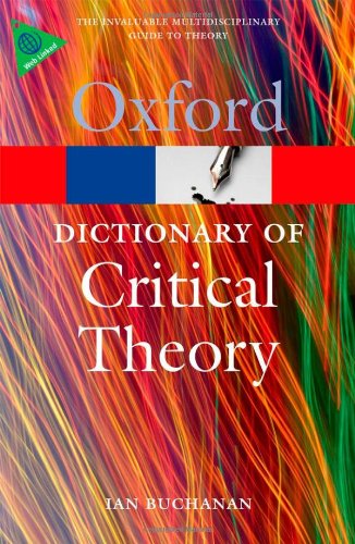 A Dictionary of Critical Theory Уценка