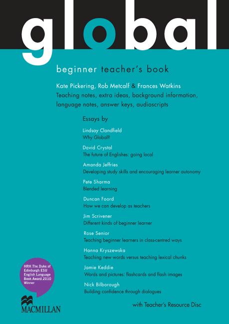 Global Beginner Teacher's Book + Resource CD Pack