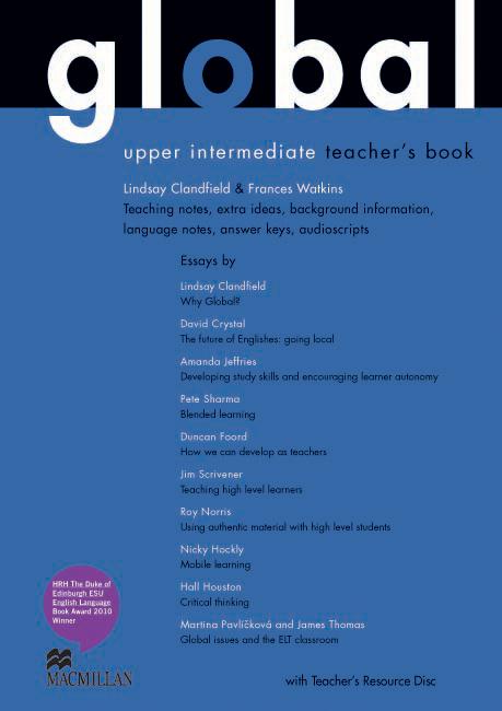 Global Upper-Intermediate Teacher's Book +Resource CD Pack