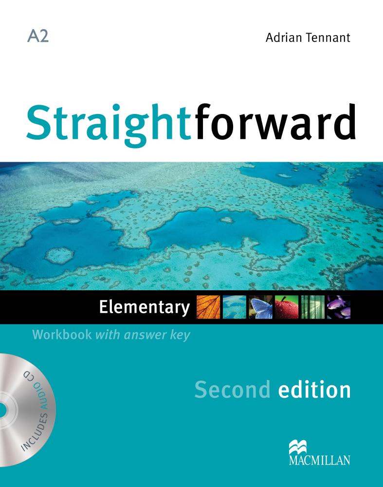 Straightforward 2nd Edition Elementaryl Workbook with Key with Audio CD Pack Уценка