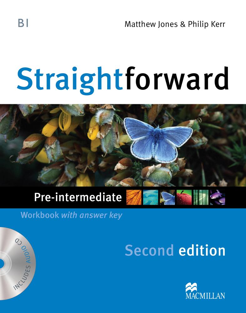 Straightforward 2nd Edition Pre-Intermediate Workbook with Key with Audio CD Pack Уценка