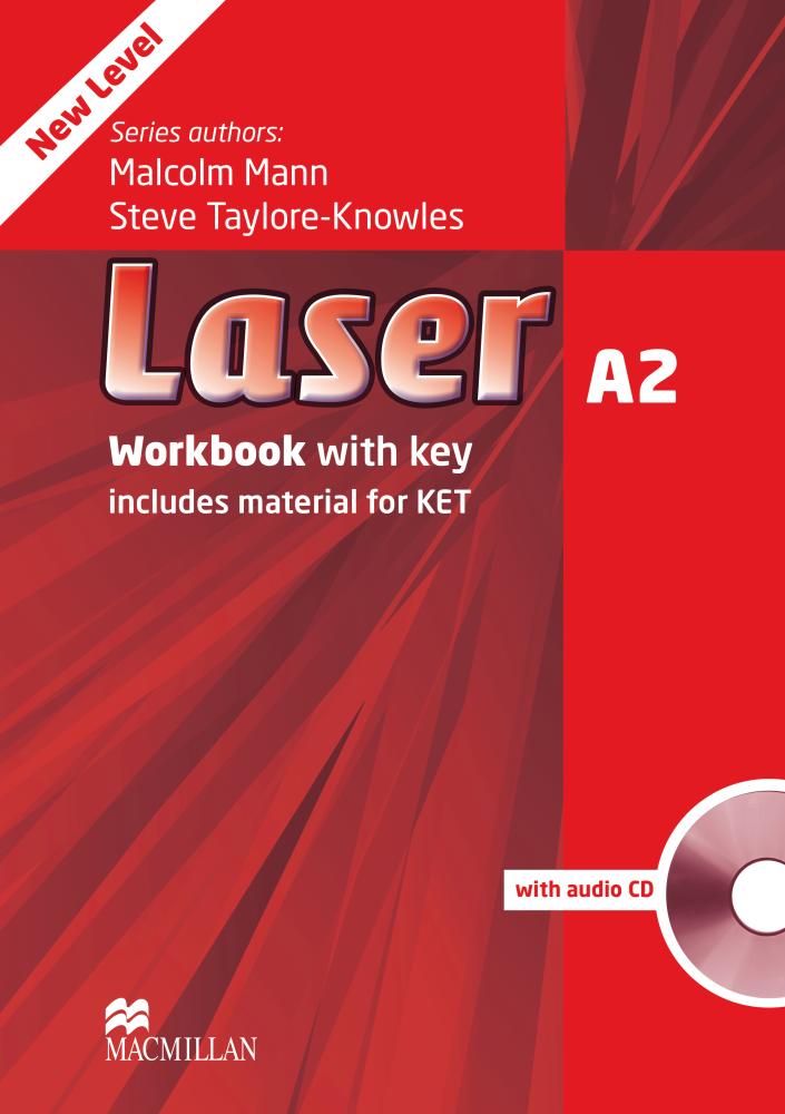 Laser 3rd Edition A2 Workbook with Key and Audio CD Pack