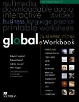 Global Int Business e-Workbook