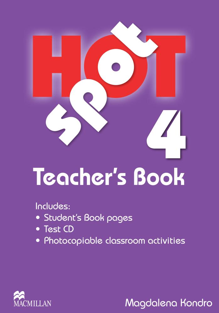 Hot Spot Level 4 Teacher's Book + Test CD