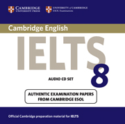 Cambridge IELTS Test 8 Audio CD