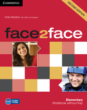 Face2Face 2 Edition Elementary Workbook no key