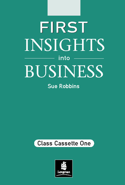 First Insights into Business Coursebook Cassette (set of 2)