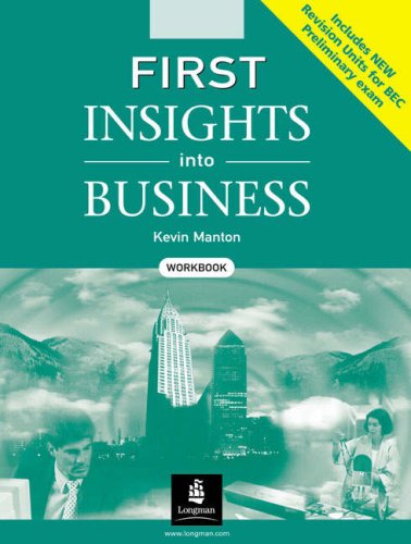 First Insights into Business BEC Workbook New Edition