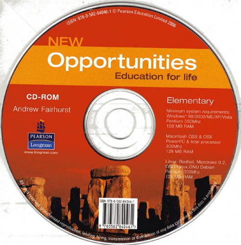 New Opportunities Elementary Student CD-ROM