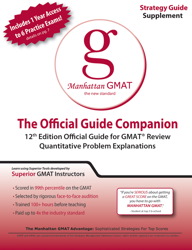 Manhattan GMAT Official Guide Companion