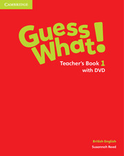 Guess What! Level 1Teacher's Book with DVD Уценка