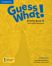 Guess What! Level 4 Activity Book with Online Resources Уценка