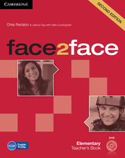Face2Face 2 Edition Elementary Teacher's Book +DVD Уценка