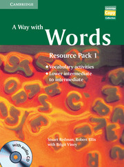 Way with Words Lower-intermediate to Intermediate Book and Audio CD Resource Pack 1 (Photocopiable) 