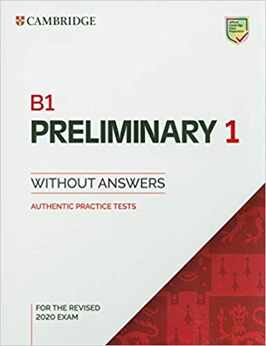 B1 Preliminary 1 for the Revised 2020 Exam Student's Book without Answers Уценка