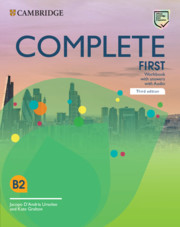 Complete First 3Ed Workbook with Answers with Audio