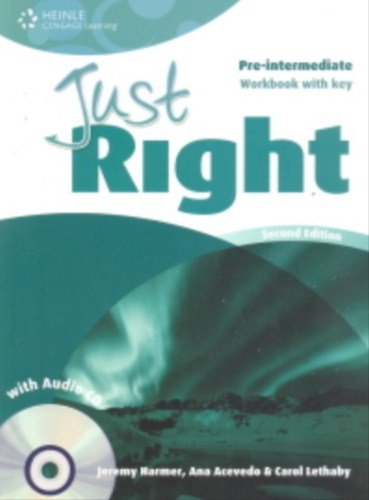 Just Right 2 Edition Pre-Intermediate Workbook+CD