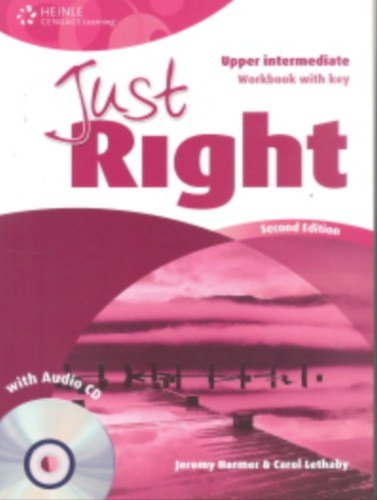 Just Right 2 Edition Upper-Intermediate Workbook+CD Уценка