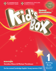 Kid’s Box Updated 2Ed Activity Book  1 +Online Res