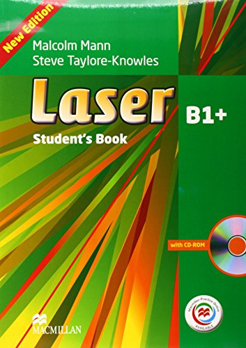 Laser 3ed B1+ Student's Book with CD-ROM, Macmillan Practice Online and Student's eBook Уценка