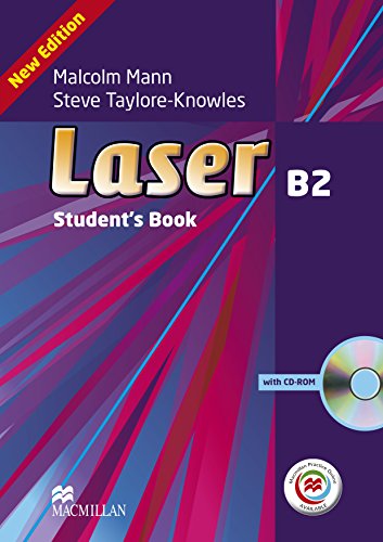 Laser 3rd Edition B2 Student's Book with CD-ROM, Macmillan Practice Online and eBook Уценка