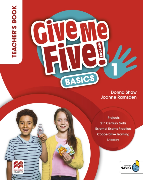 Give Me Five! Level 1 Teacher's Book Basics Pack With Navio App