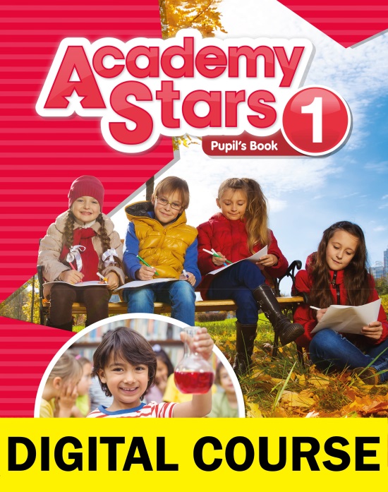 Academy Stars 1 Digital Student's Book and Digital Workbook with Pupil’s Practice Kit (Online Code)