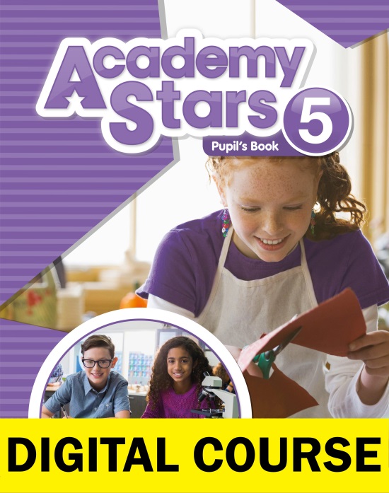 Academy Stars 5 Digital Student's Book and Digital Workbook with Pupil’s Practice Kit (Online Code)