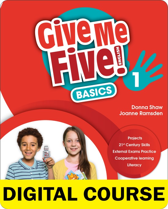 Give Me Five! Level 1 Basics Digital Teacher's Book+ Navio App (Online Code)