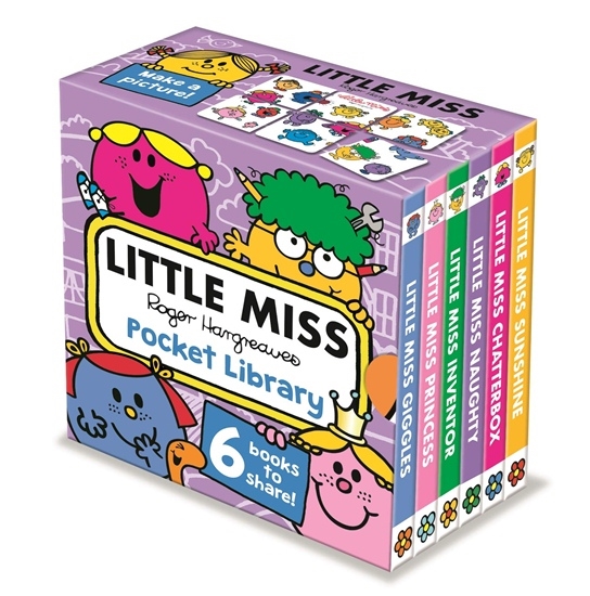 Mr. Men: Little Miss Pocket Library (6-mini book set)