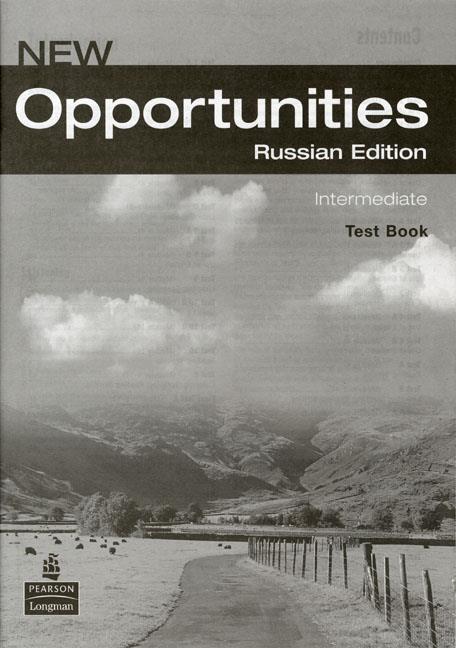 New Opportunities Intermediate Testbook Russian Edition Уценка