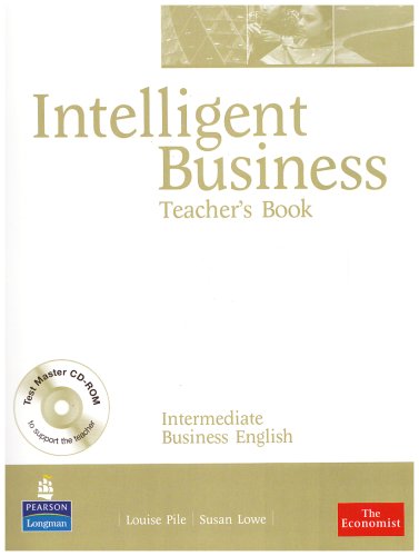 Intelligent Business Intermediate Teacher's Book +CD Уценка