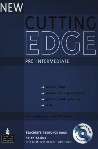 New Cutting Edge Pre-Intermediate Teacher's Resource Book (with Test Master Multi-ROM) Уценка